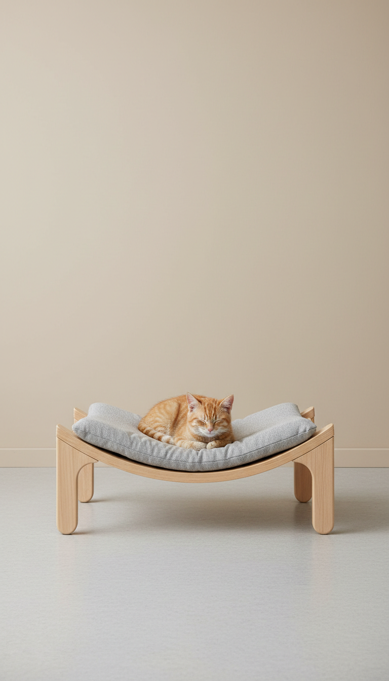 Minimalist Cat Lounge Bed
