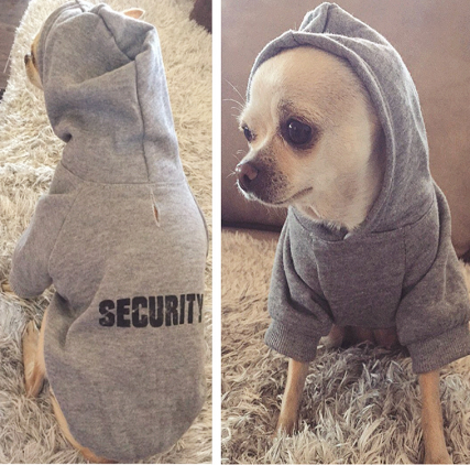 Fleece Hooded Dog Sweater – Soft & Warm Winter Hoodie