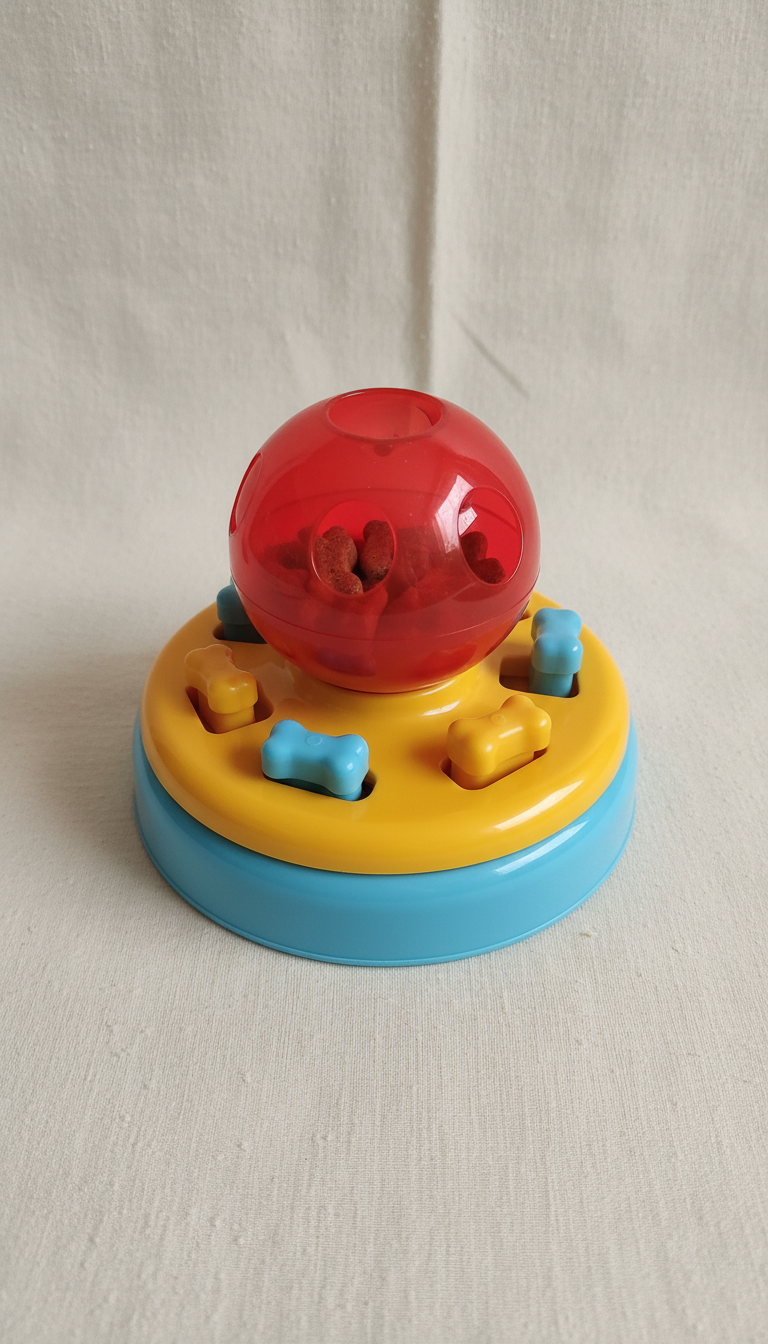 Interactive Treat Dispensing Puzzle Toy