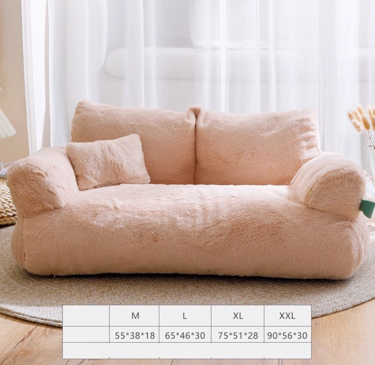 Luxury Plush Cat Bed – Ultra-Soft Calming Cushion