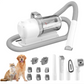 All-in-One Pet Grooming & Vacuum Kit – 5 Tools, Low Noise
