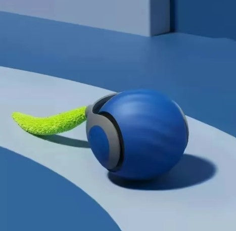 Speedy Tail Cat Toy Ball – Bite-Resistant Chase Toy