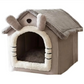Warm Pet House for Cats & Small Dogs – Cozy Winter Bed