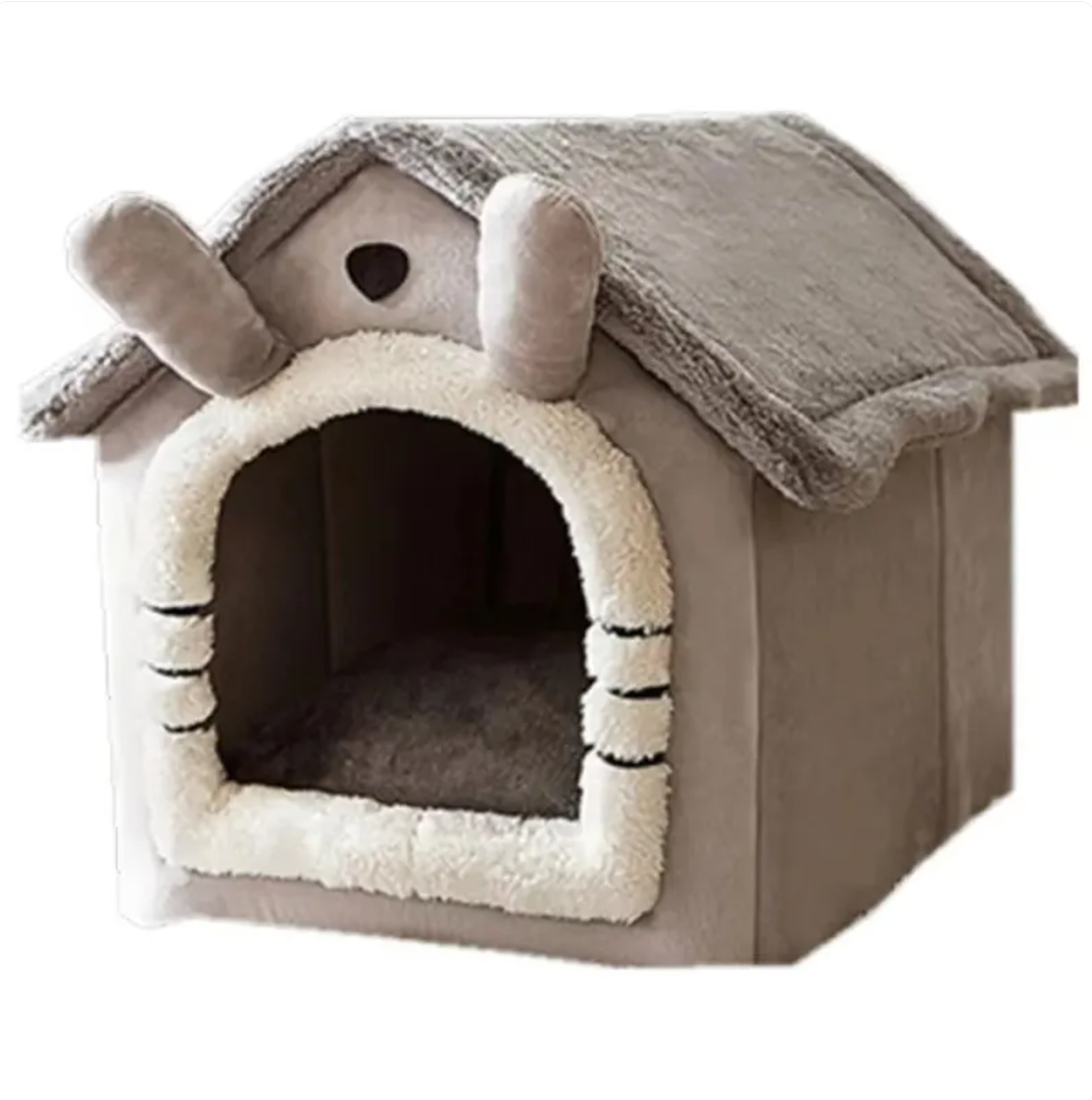 Warm Pet House for Cats & Small Dogs – Cozy Winter Bed
