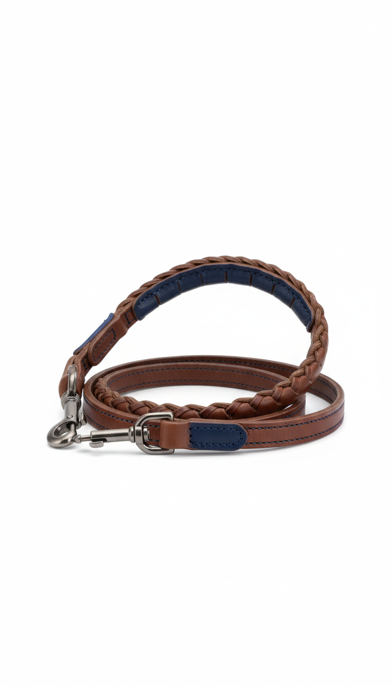 Premium Leather Training Leash