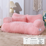 Luxury Plush Cat Bed – Ultra-Soft Calming Cushion