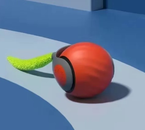 Speedy Tail Cat Toy Ball – Bite-Resistant Chase Toy