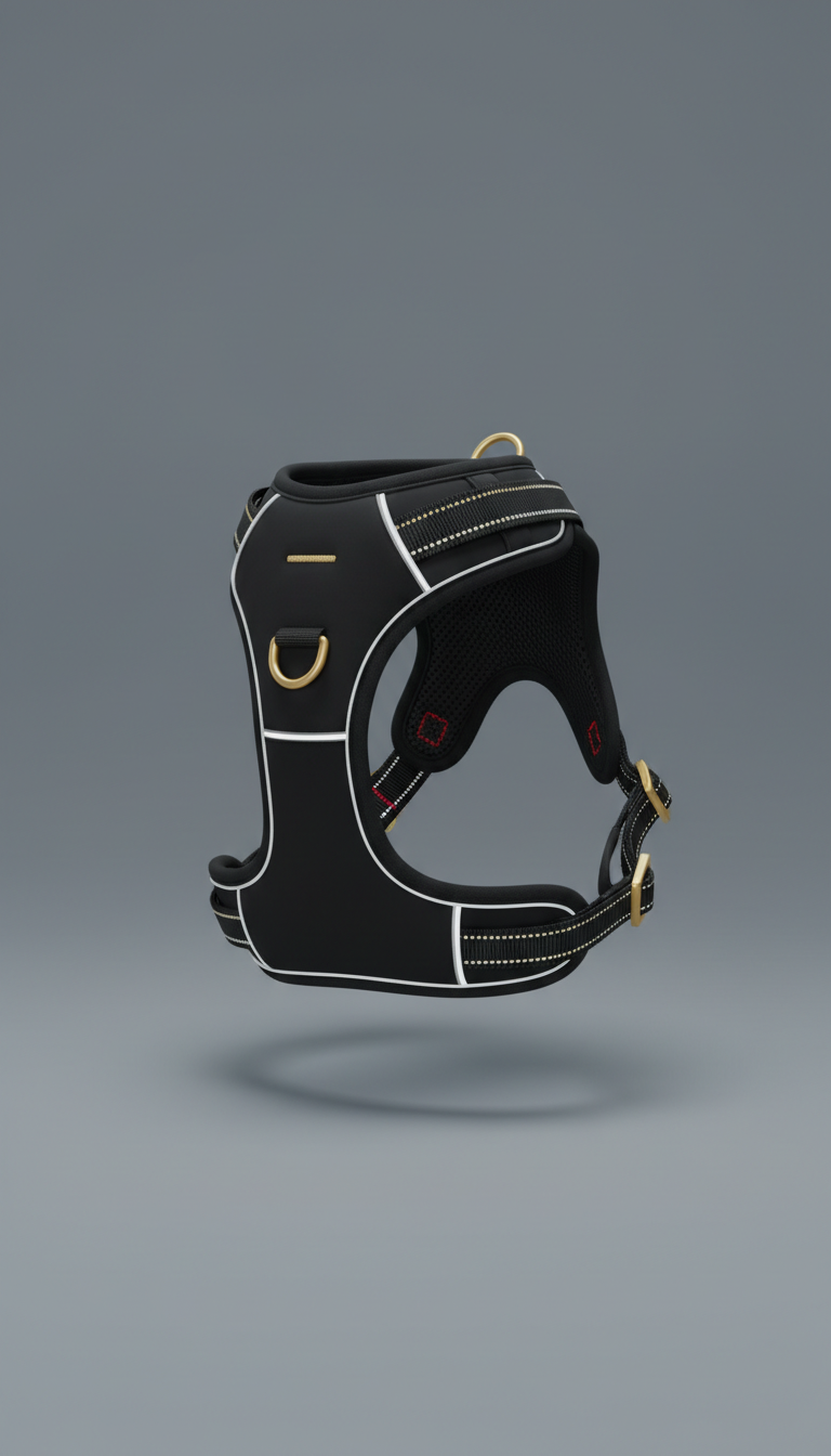 Ergonomic Reflective Dog Harness