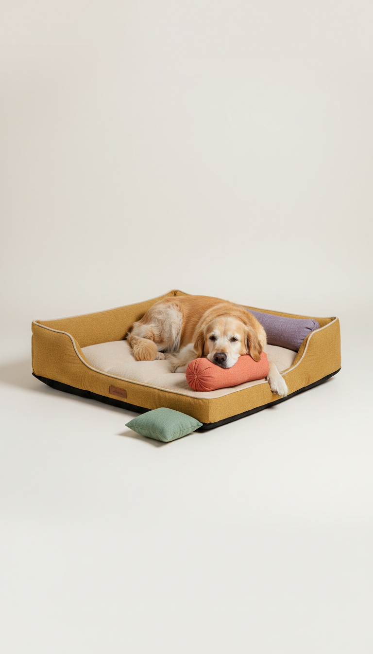 Orthopedic Memory Foam Dog Bed