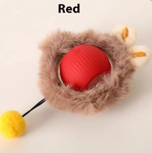 Speedy Tail Cat Toy Ball – Bite-Resistant Chase Toy
