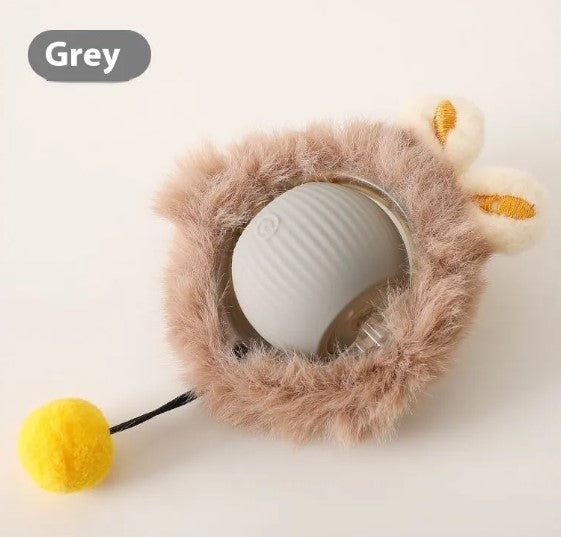 Speedy Tail Cat Toy Ball – Bite-Resistant Chase Toy